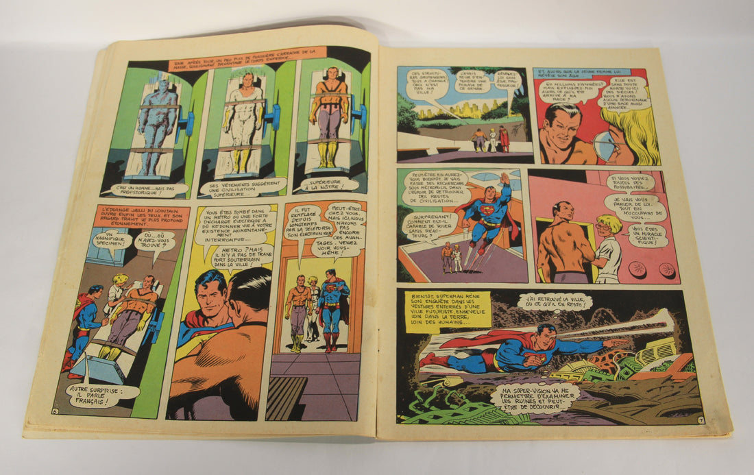 Superman No 60 Bronze Age 1972 Interpresse French Comic Book ACIDIC ODOR L019459