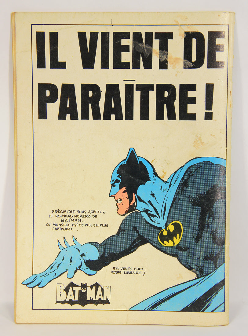 Superman No 61 Bronze Age 1972 Interpresse French Comic Book ACIDIC ODOR L019460