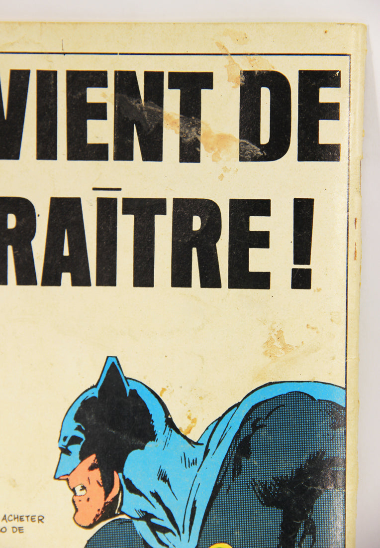 Superman No 61 Bronze Age 1972 Interpresse French Comic Book ACIDIC ODOR L019460