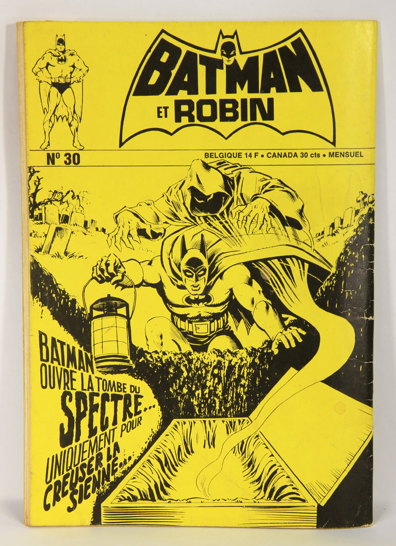 Superman No 82 Bronze Age 1972 Interpresse French Comic Book ACIDIC ODOR L019461