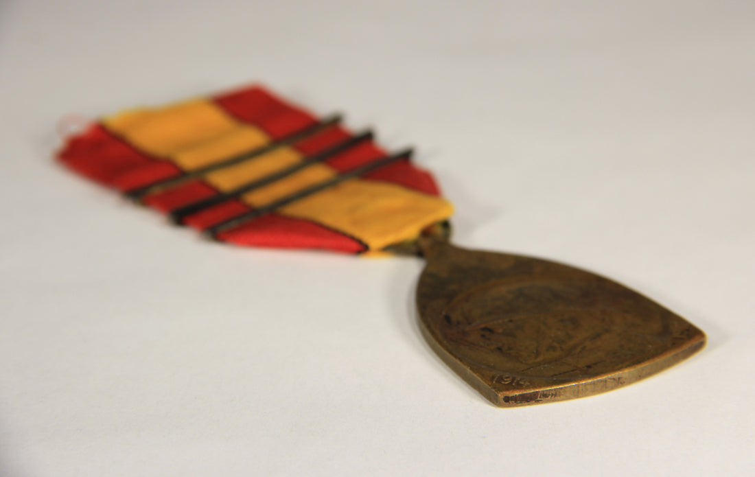 Belgium 1919 WWI Commemorative Medal Of The War 1914-1918 - Bronze L019462