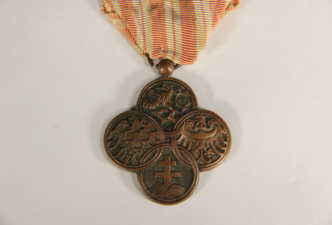 Czechoslovakia 1918 War Cross WWI 1914-1918 - Tchécoslovaquie Croix De Guerre L019464