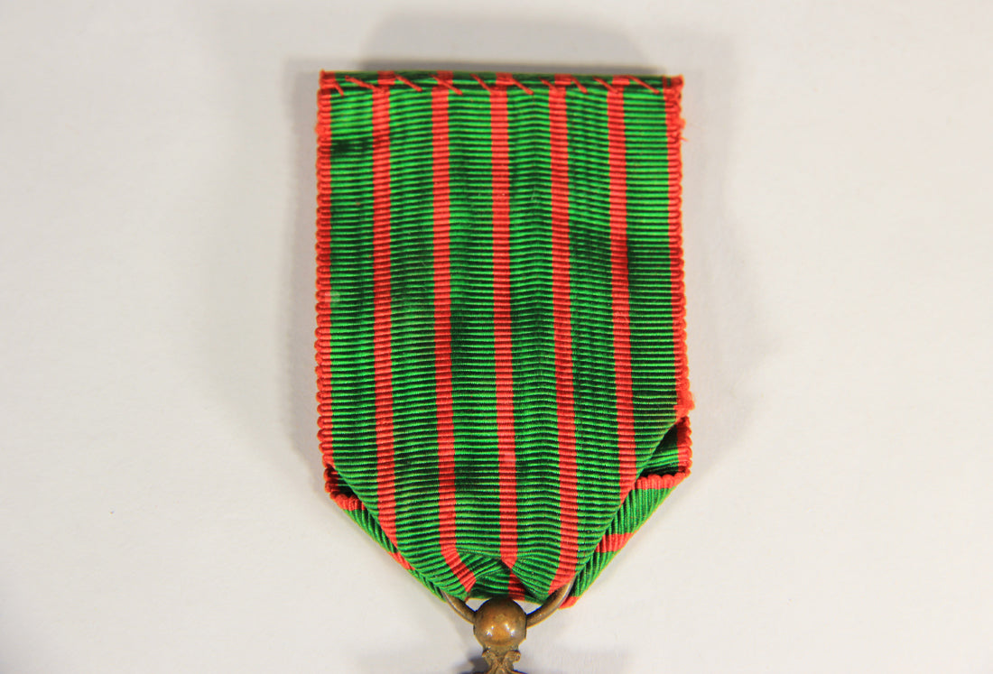 France 1915 WWI Croix De Guerre 1914-1918 - War Cross With Palm & 5 Stars - Bronze L019467