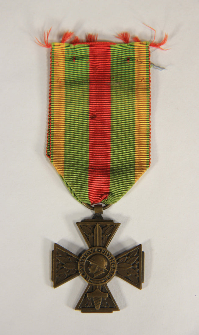 France 1935 WWI Croix Du Combattant Volontaire - Volunteer Combatant's Cross L019468
