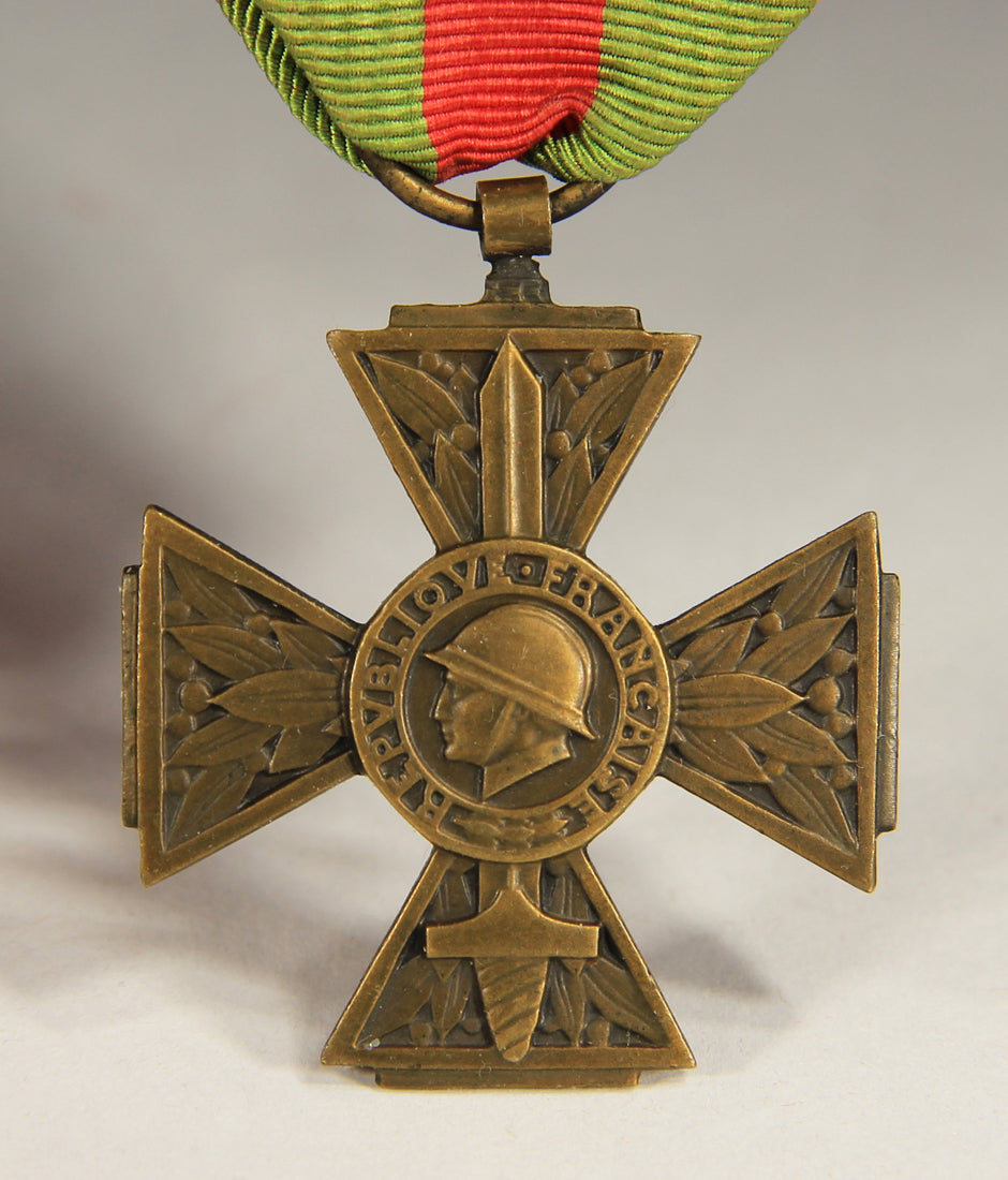 France 1935 WWI Croix Du Combattant Volontaire - Volunteer Combatant's Cross L019468