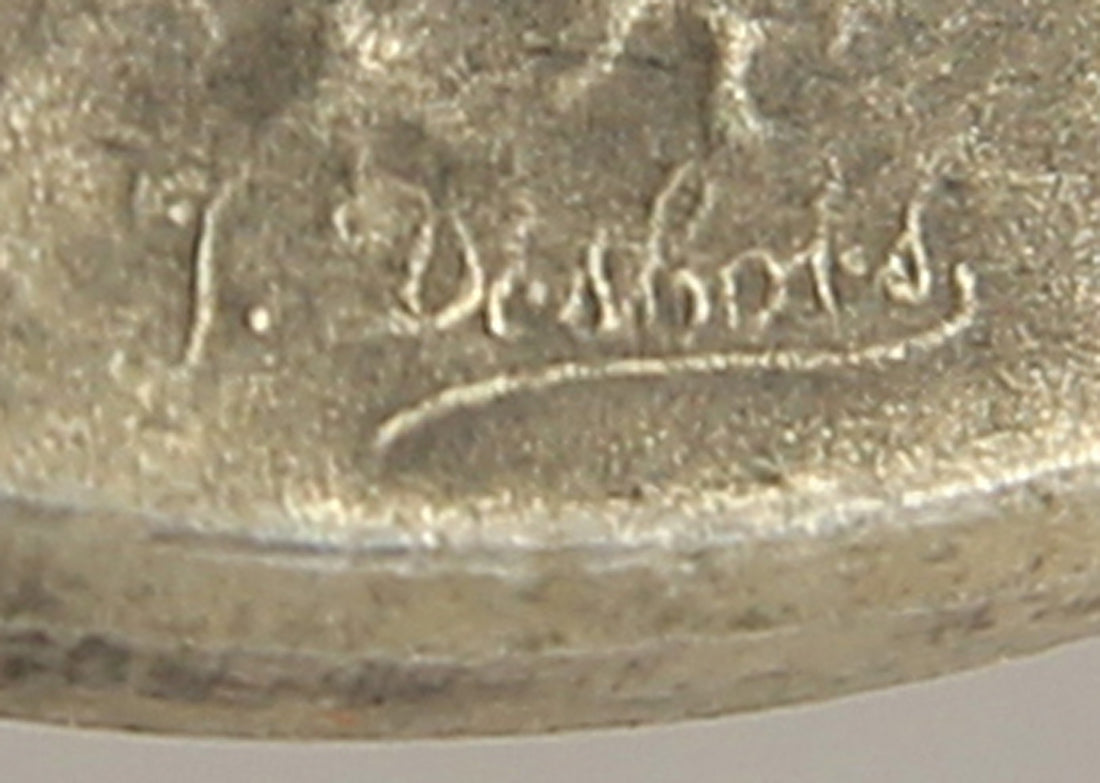 France 1917 WWI Médaille Reconnaissance Française Type 1 - 2e Classe Silver L019469