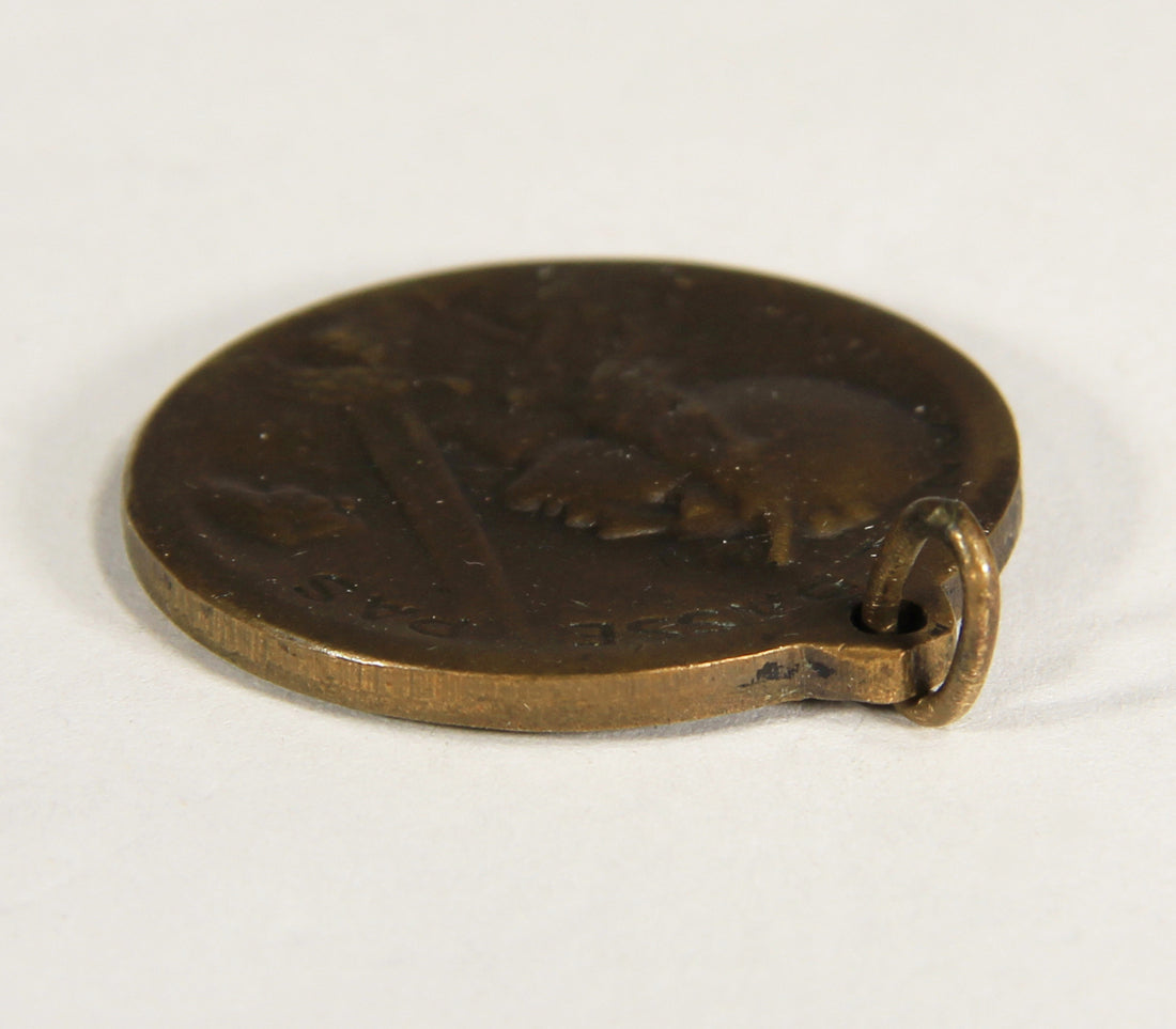 France 1917 WWI Médaille De La Bataille De Verdun Type 1 - Battle Of Verdun - Bronze L019470