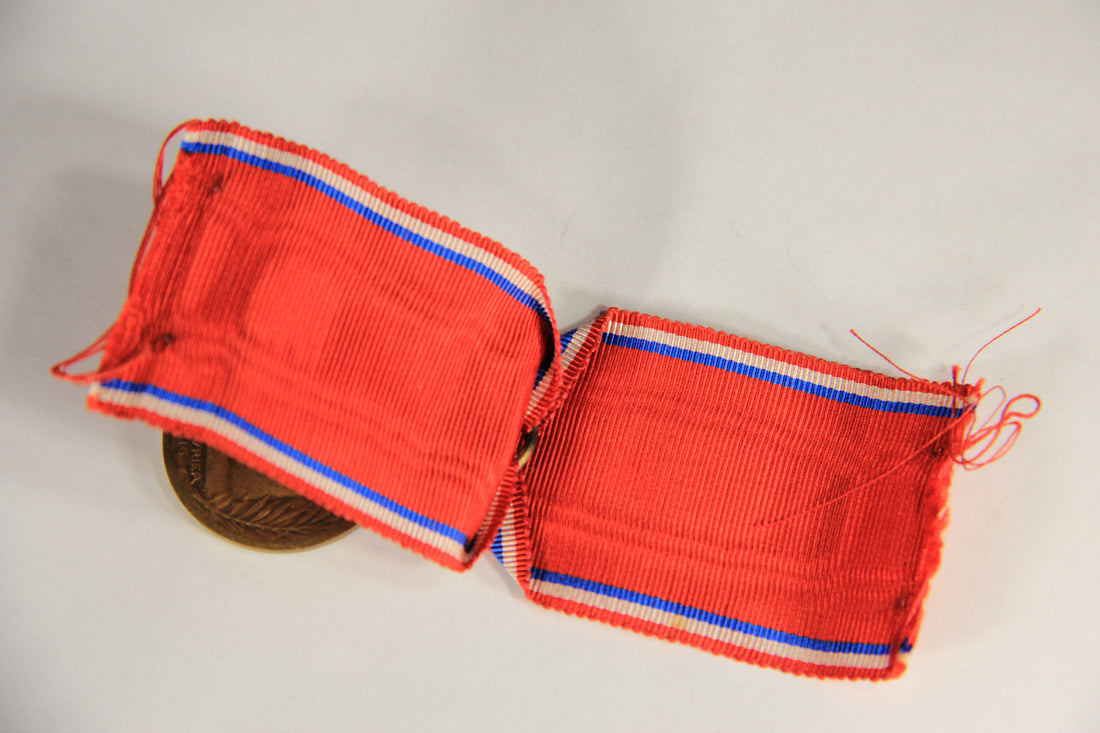 France 1917 WWI Médaille De La Bataille De Verdun Type 1 - Battle Of Verdun - Bronze L019471