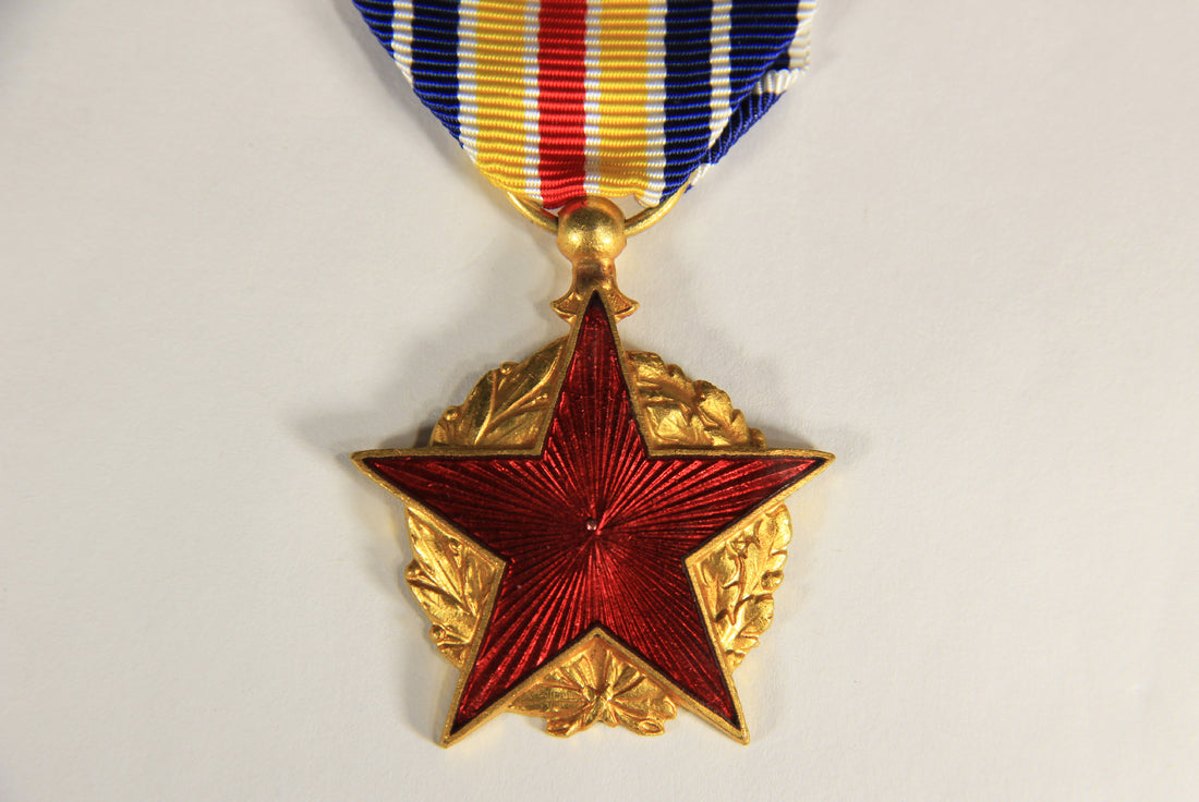France 1916 War Medal - Médaille Des Blessés Militaires - Type 2 - Bronze L019473