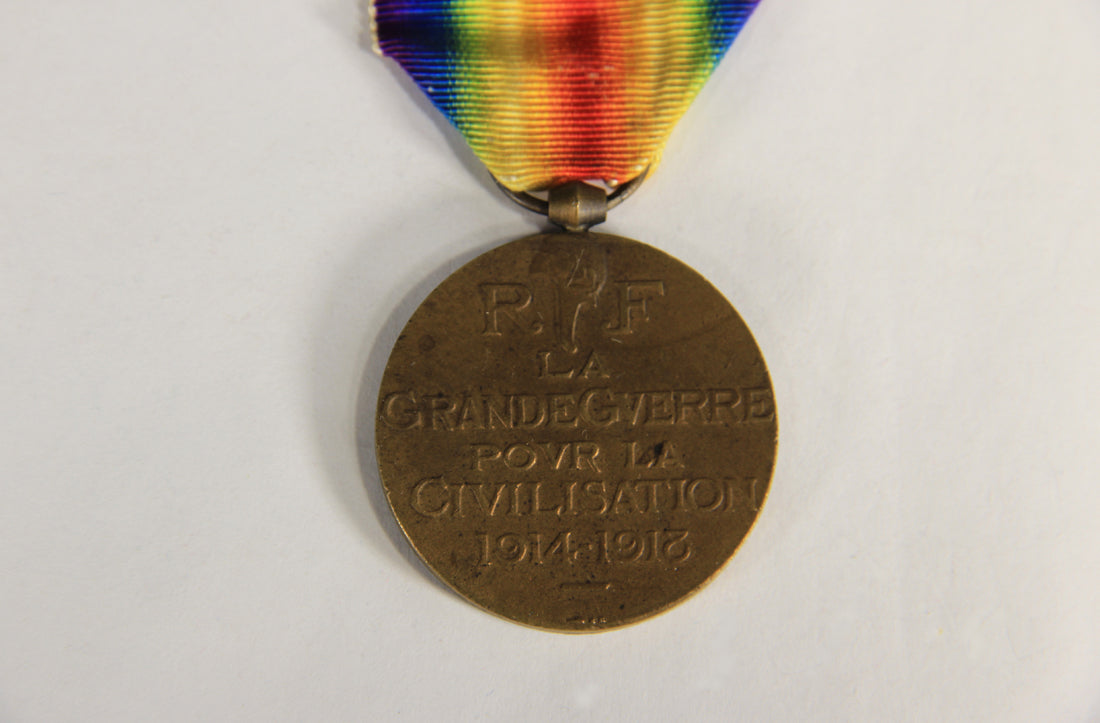 France 1922 WWI Médaille De La Victoire Interalliée - Victory Medal - Bronze L019479