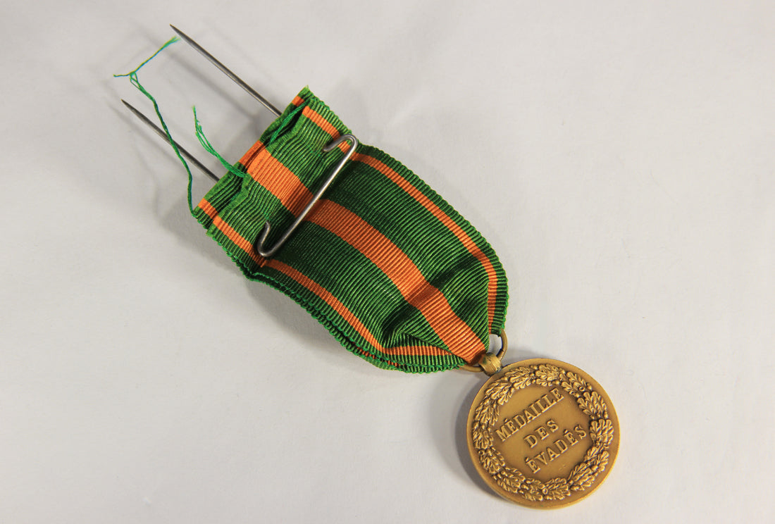 France 1926 War Medal - Médaille Des Évadés - The Escapee's Medal - Bronze L019480