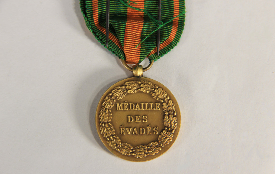France 1926 War Medal - Médaille Des Évadés - The Escapee's Medal - Bronze L019480