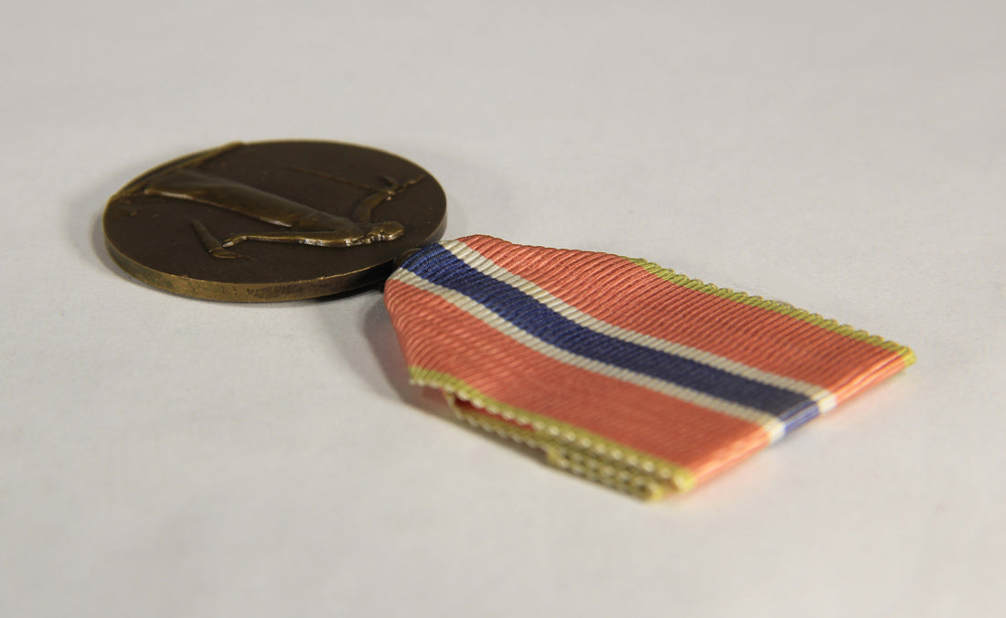 France 1936 WWI Médaille Des Prisonniers Civils, Déportés Et Otages Bronze L019481