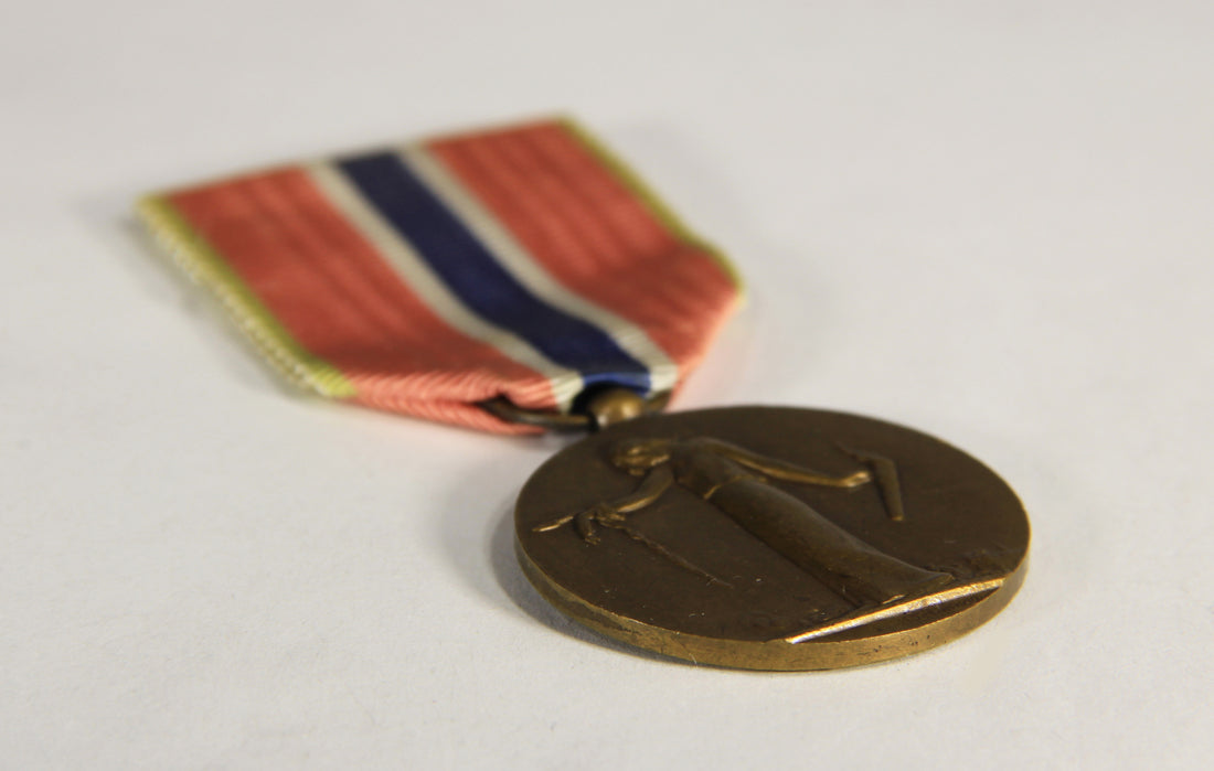 France 1936 WWI Médaille Des Prisonniers Civils, Déportés Et Otages Bronze L019481