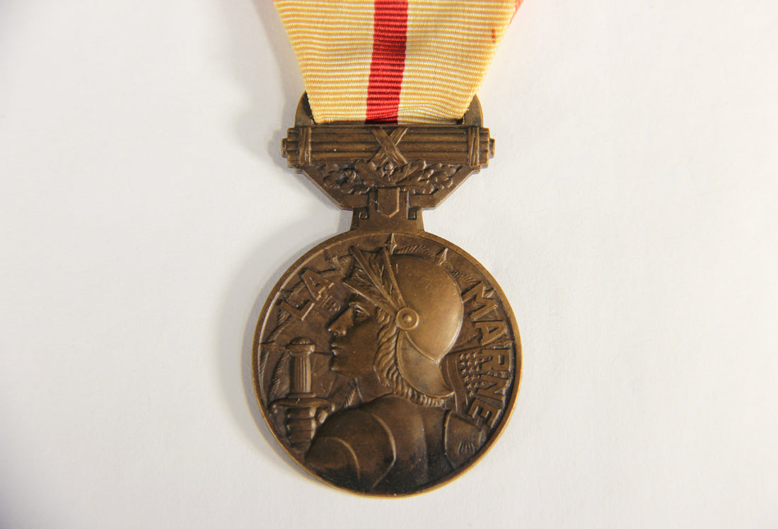 France 1937 War Medal WWI Médaille De La Marne - The Marne Medal - 1914-1918 Bronze L019484