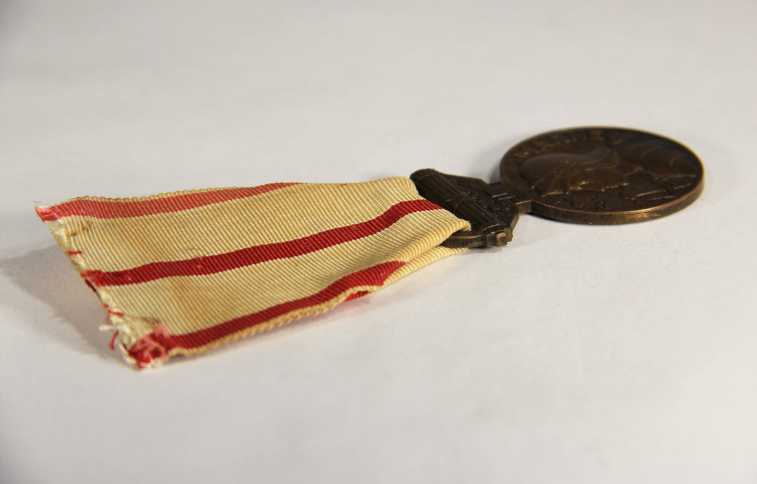 France 1937 War Medal WWI Médaille De La Marne - The Marne Medal - 1914-1918 Bronze L019484