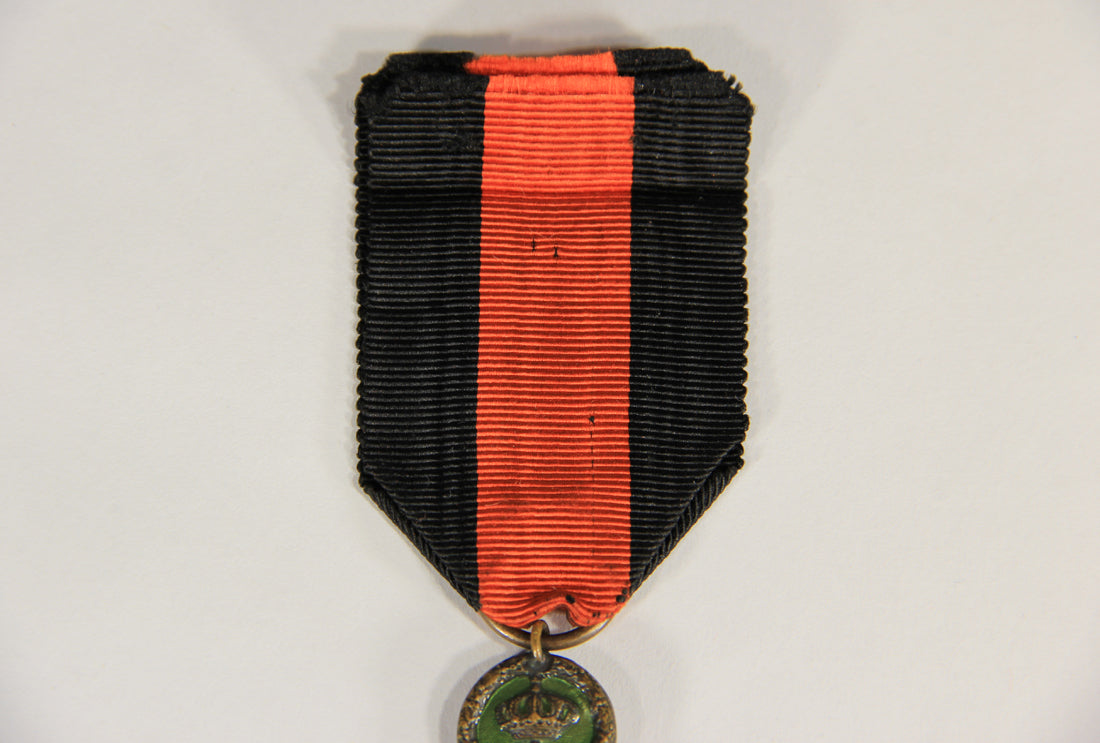 Belgium 1918 WWI Yser Medal - Médaille De L'Yser - Medaille Van De Ijser - Bronze L019495