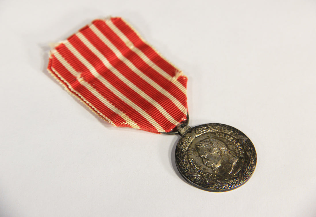 France 1859 Médaille Commémorative De La Campagne D'Italie - Silver L019498