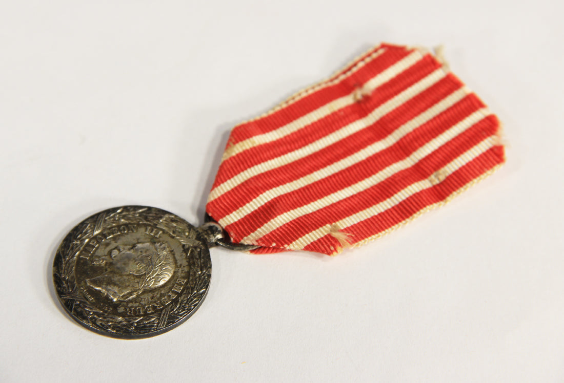 France 1859 Médaille Commémorative De La Campagne D'Italie - Silver L019498