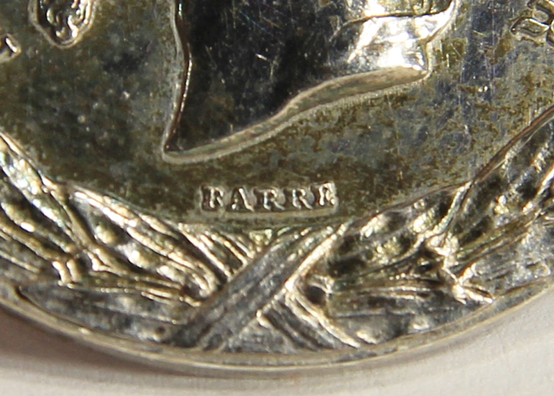 France 1861 Médaille Commémorative De L'Expédition De Chine - .950 Silver L019499