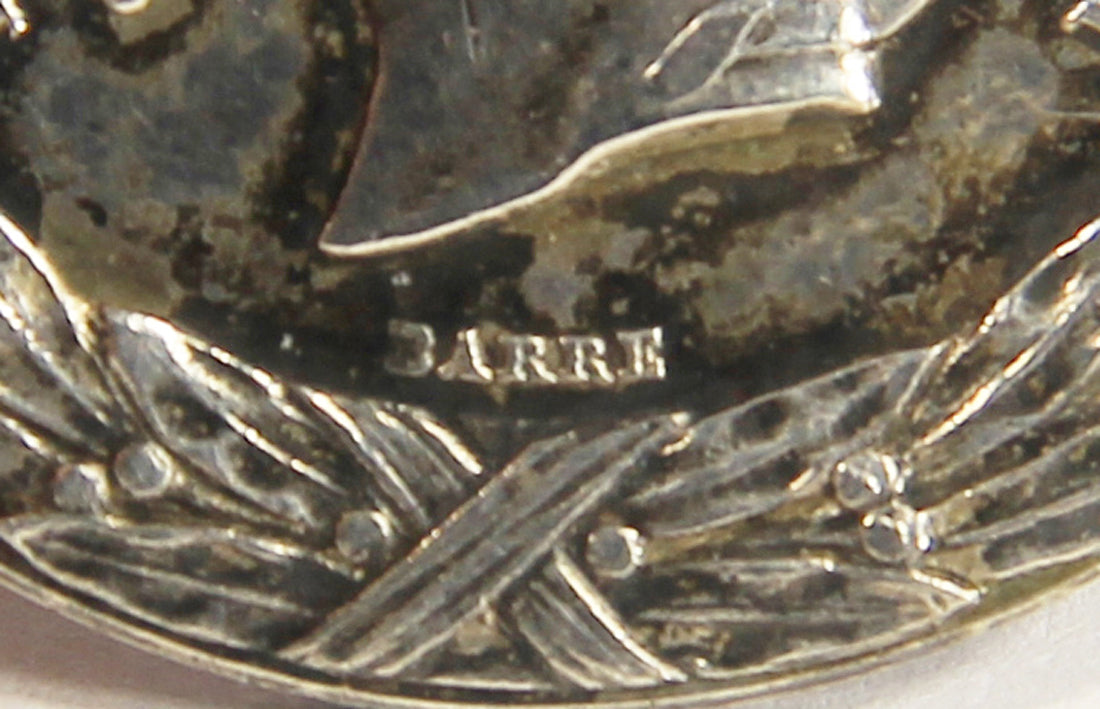 France 1863 Médaille Commémorative De L'Expédition Du Mexique - Silver L019500