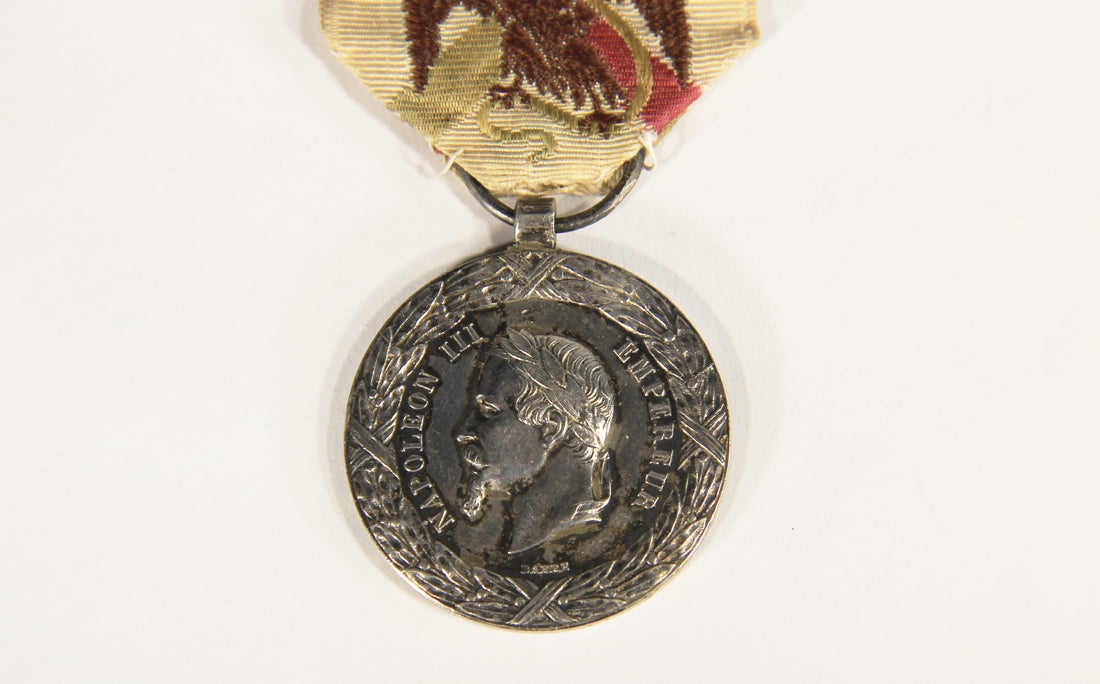 France 1863 Médaille Commémorative De L'Expédition Du Mexique - Silver L019500