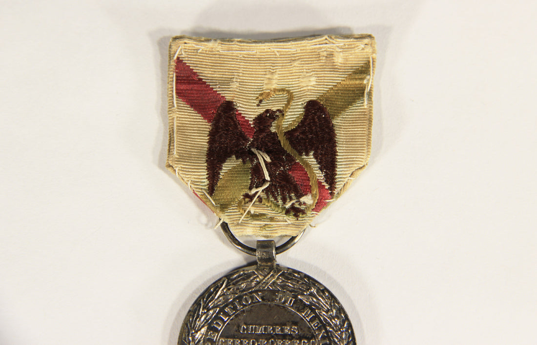 France 1863 Médaille Commémorative De L'Expédition Du Mexique - Silver L019500