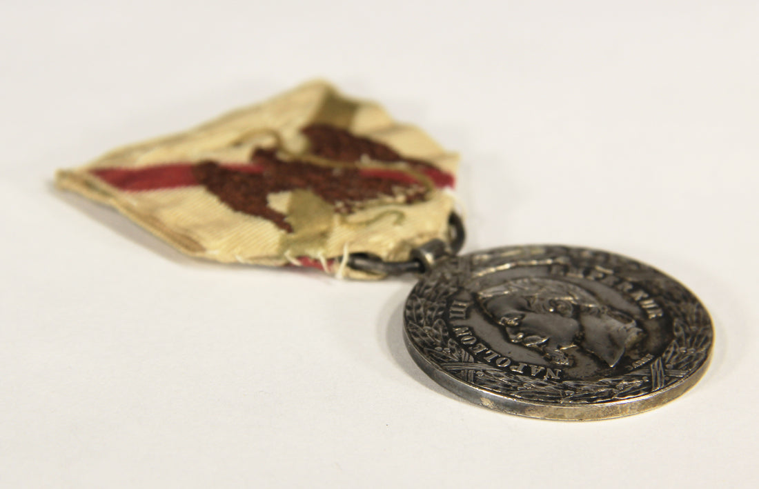 France 1863 Médaille Commémorative De L'Expédition Du Mexique - Silver L019500