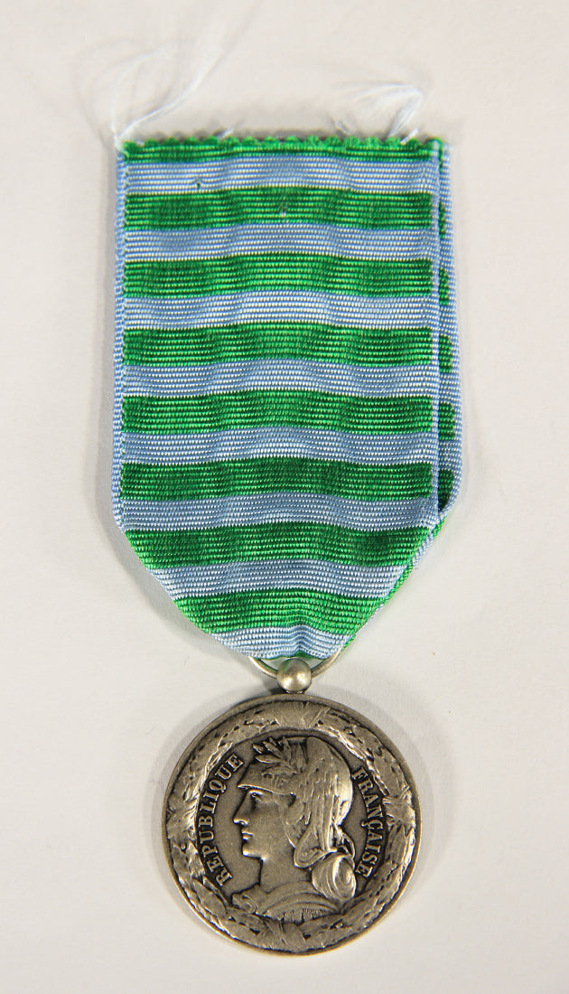 France 1886 Médaille Commémorative De Madagascar 1ère Expédition .950 Silver L019503