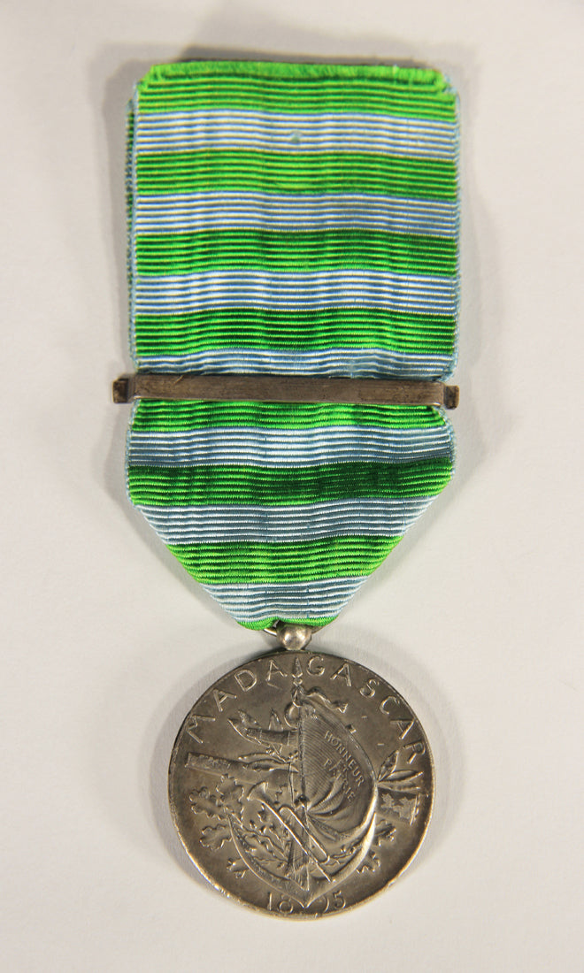 France 1896 Médaille Commémorative De Madagascar 2e Expédition 1895 - Silver L019505