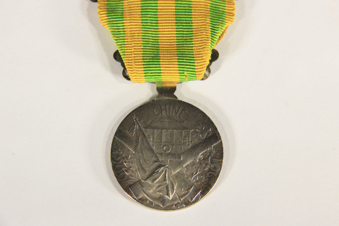 France 1901 Médaille Commémorative De L'Expédition De Chine - .950 Silver L019506