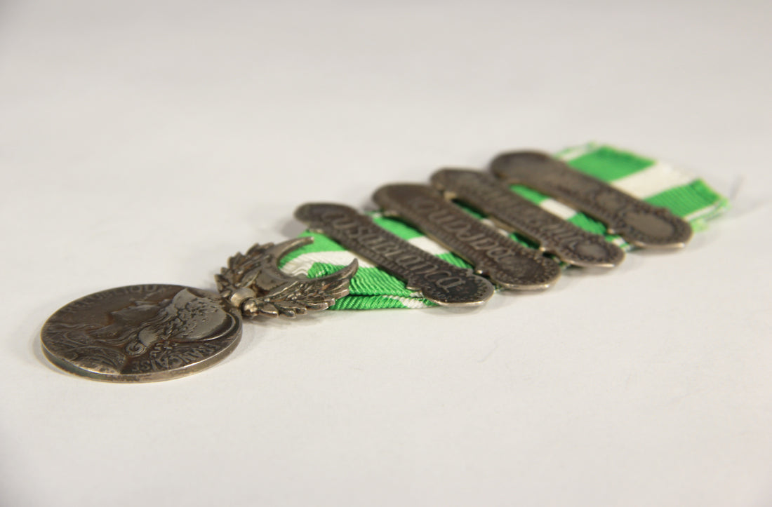 France 1909 Médaille Commémorative Du Maroc - Morocco Comm. Medal 4 Clasps L019507