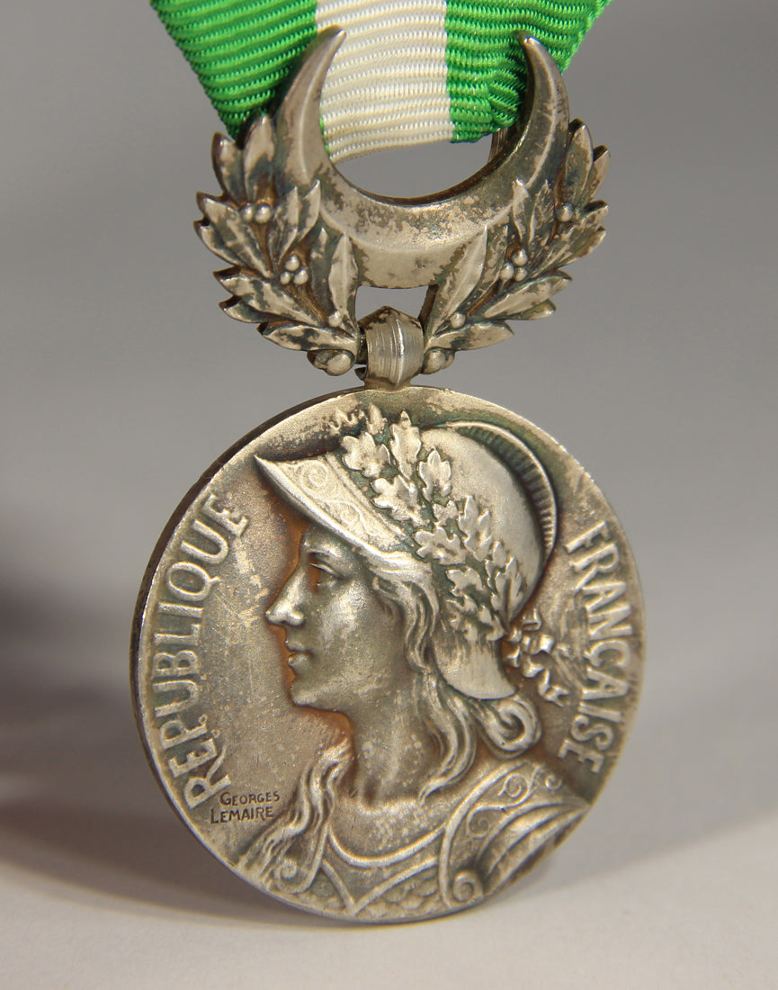 France 1909 Médaille Commémorative Du Maroc - Morocco Comm. Medal 4 Clasps L019507