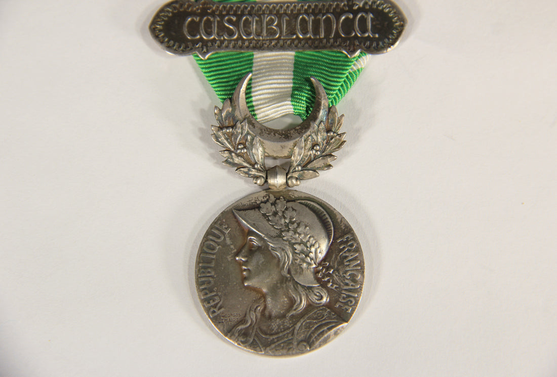 France 1909 Médaille Commémorative Du Maroc - Morocco Comm. Medal 4 Clasps L019507