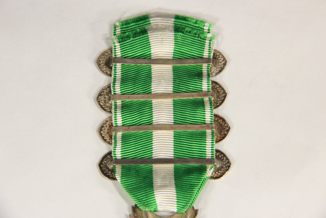 France 1909 Médaille Commémorative Du Maroc - Morocco Comm. Medal 4 Clasps L019507