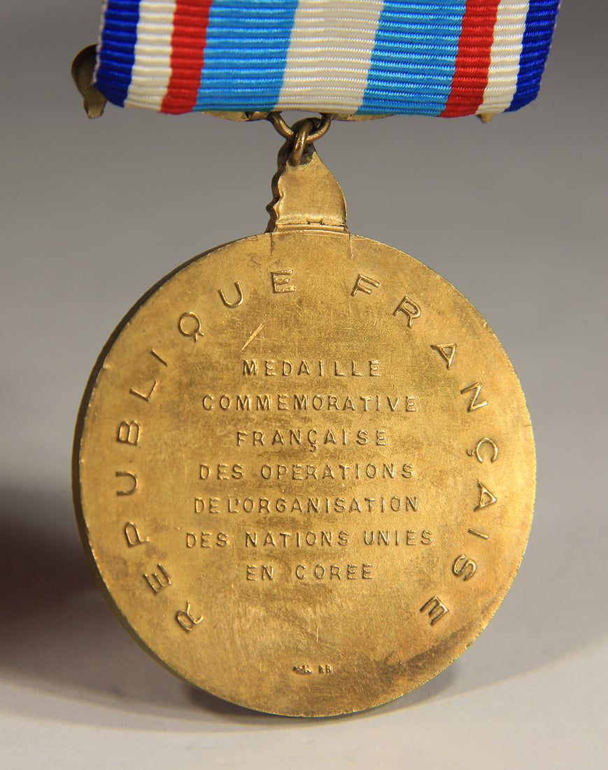 France 1952 Médaille Des Opération Des Nations Unies En Corée - Bronze L019513