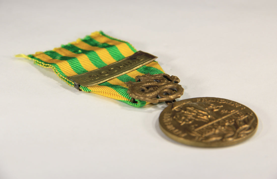 France 1953 Médaille Commémorative De La Campagne D'Indochine - Bronze L019515