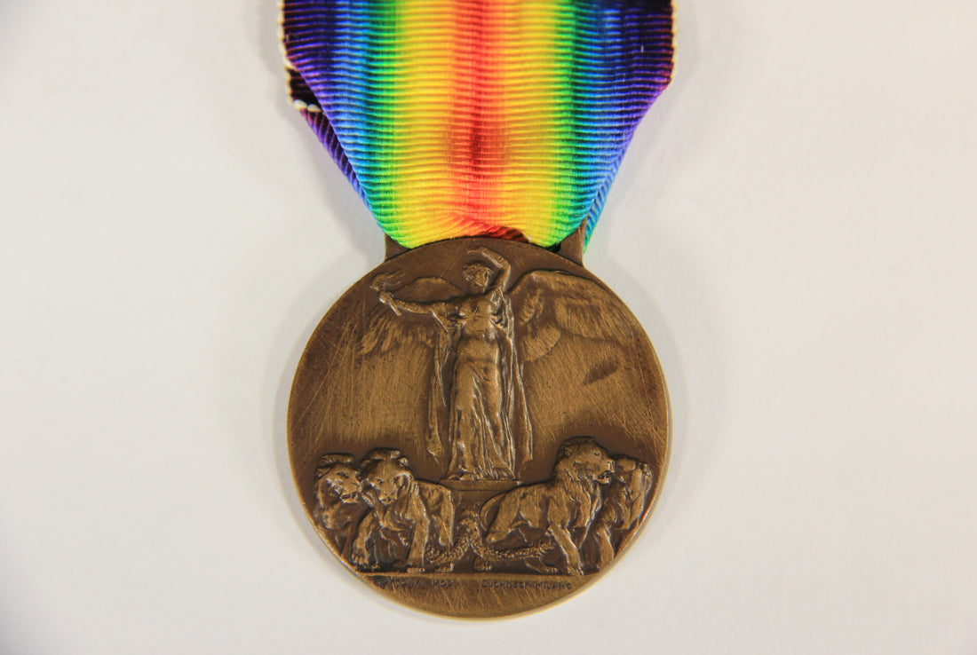 Italy 1920 WWI Inter-Allied Victory Medal - Médaille De La Victoire Interalliée - Bronze L019517