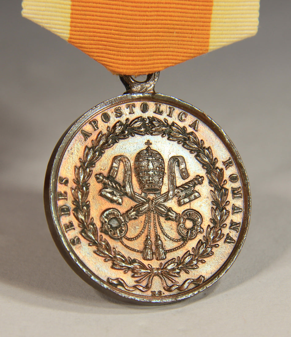 Vatican Italy 1849 Vatican Commemorative Medal For The Siege Of Rome - Bronze L019521