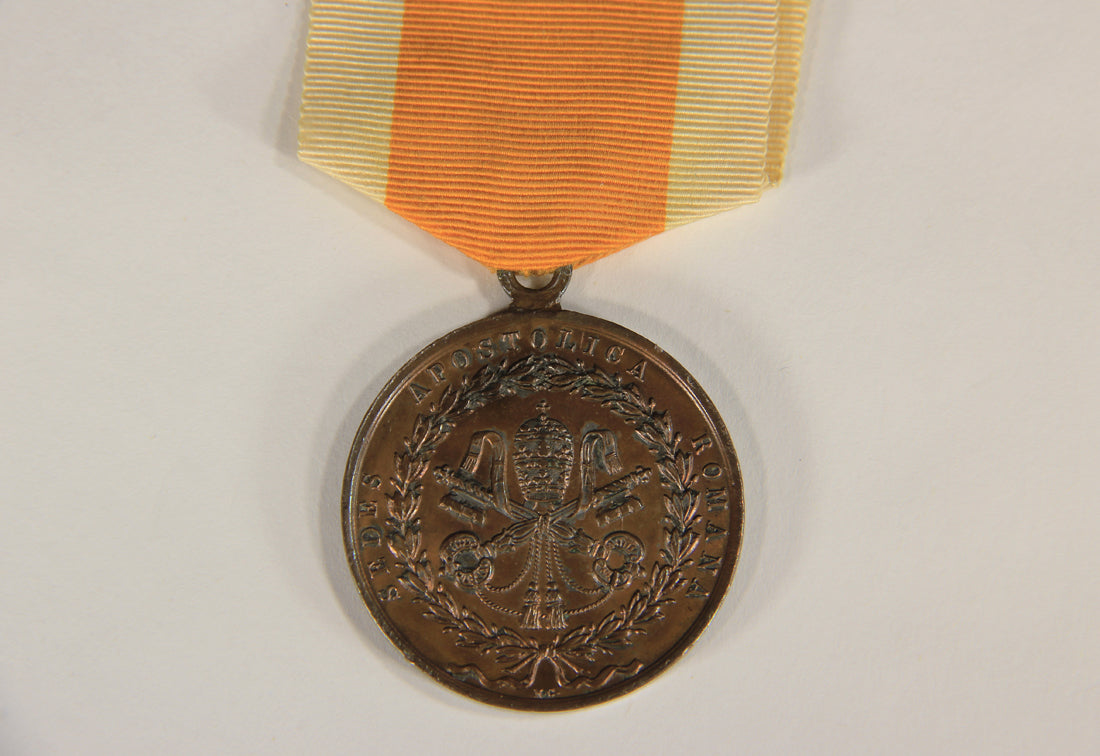 Vatican Italy 1849 Vatican Commemorative Medal For The Siege Of Rome - Bronze L019521