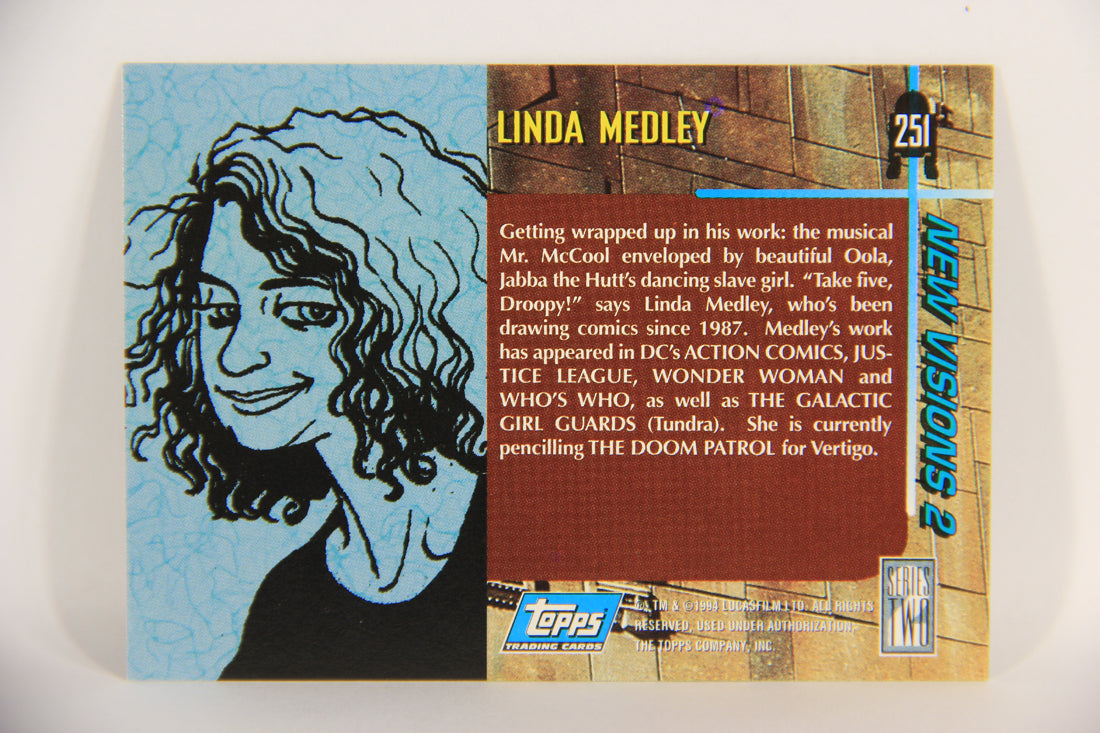 Star Wars Galaxy 1994 Topps Trading Card #251 Oola Artwork ENG L019629