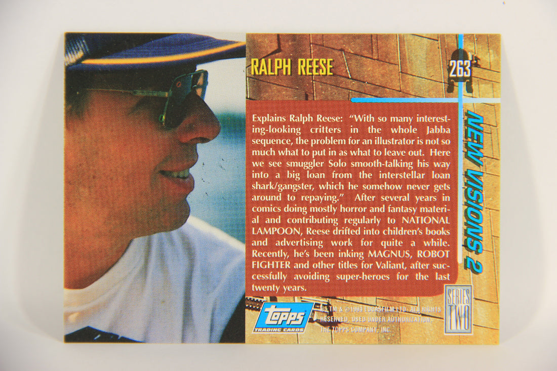 Star Wars Galaxy 1994 Topps Card #263 Han Solo In Jabba's Palace Artwork ENG L019632