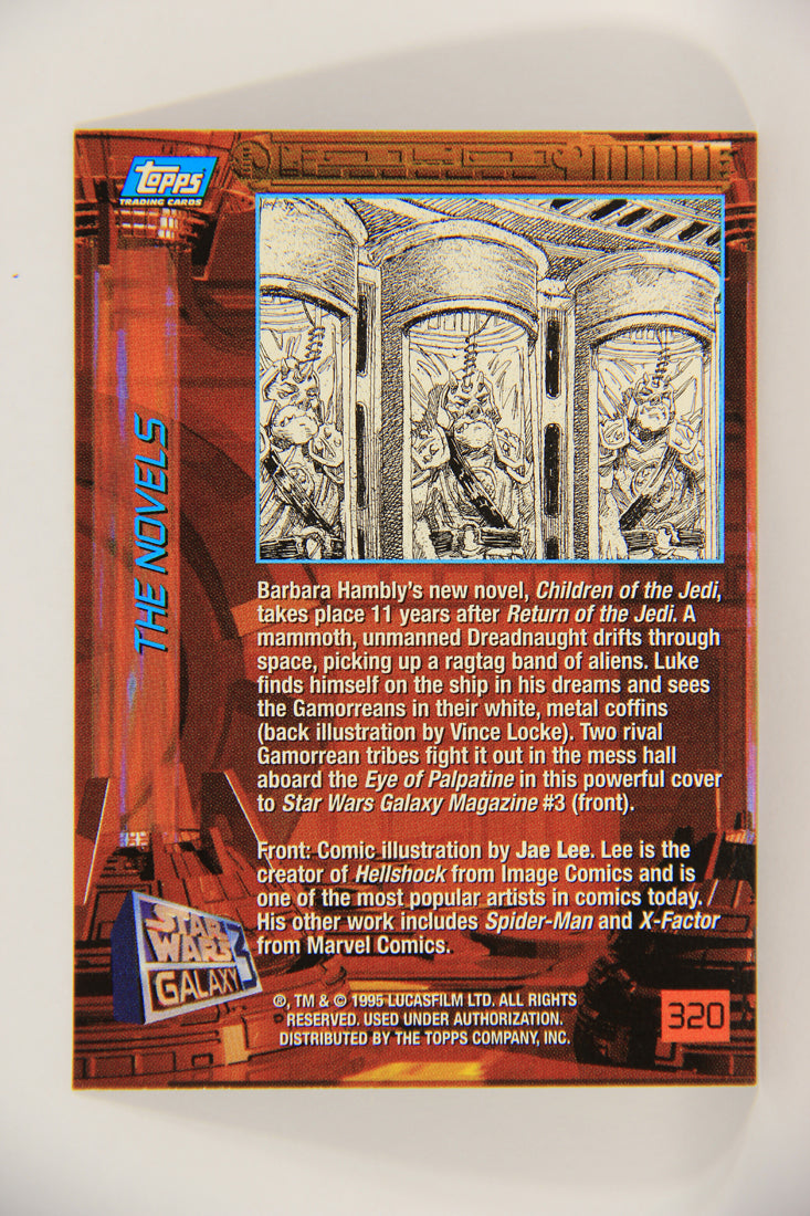 Star Wars Galaxy 1995 Trading Card #320 SW Galaxy Magazine #3 Artwork ENG L019682