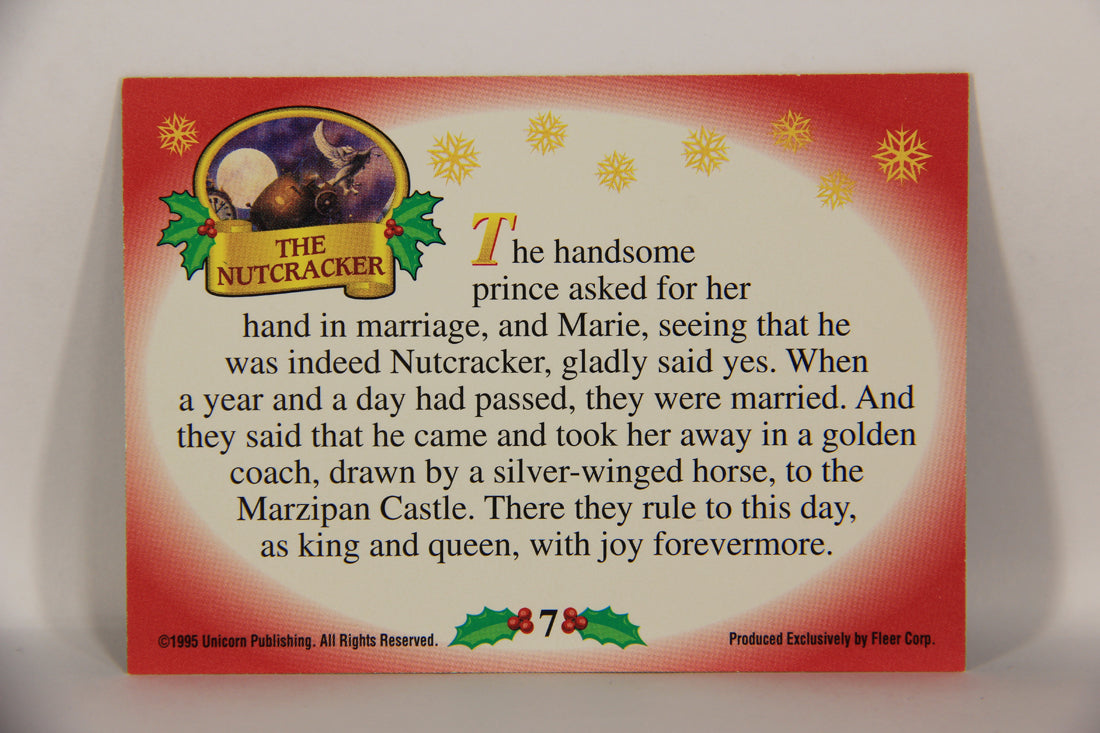 Christmas 7 Card Story Fleer 1995 Trading Card Set #1-7 The Nutcracker ENG L019746