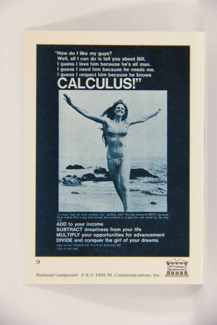 National Lampoon 1993 Trading Card #9 Back-To-School Issue - October 1971 L019796