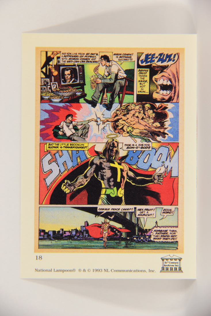 National Lampoon 1993 Trading Card #18 Son-O-God - January 1972 L019797