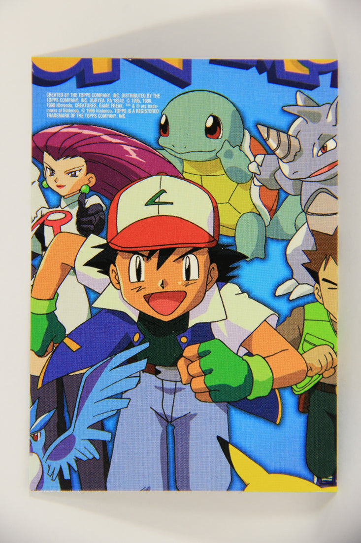 Pokémon Card TV Animation #TV9 Jesse Blue Logo 1st Print Puzzle ENG L019810