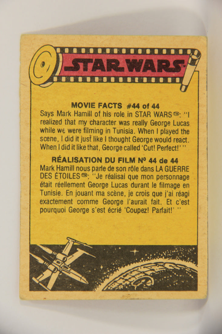 Star Wars 1977 Trading Card #236 Threepio And Artoo FR-ENG OPC L019844