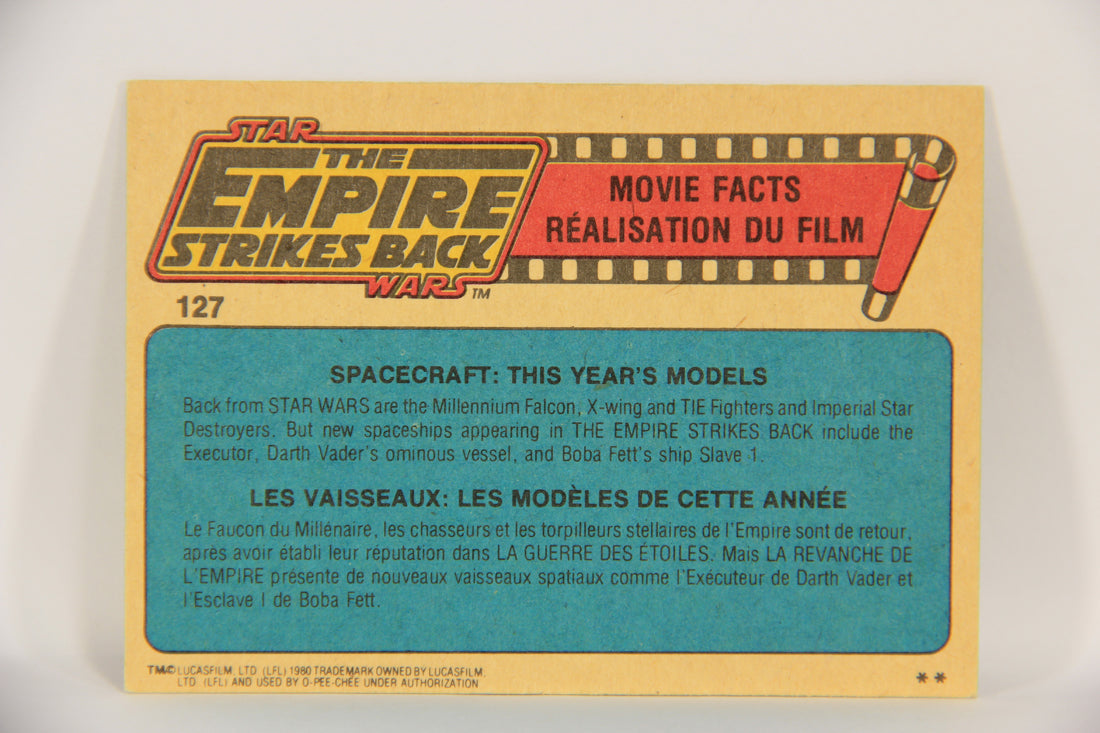 Star Wars Empire Strikes Back Trading Card #127 Luke Battling Darth FR-ENG OPC L019849