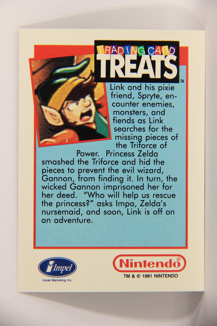 Zelda II The Adventures Of Link 1991 Treats Impel Vintage Trading Card Spryte ENG L019891
